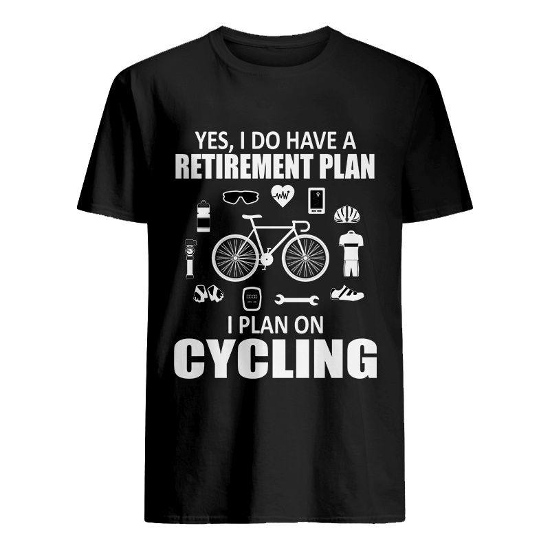 Retirement Plan T-Shirt-S-Global Cycling Gear