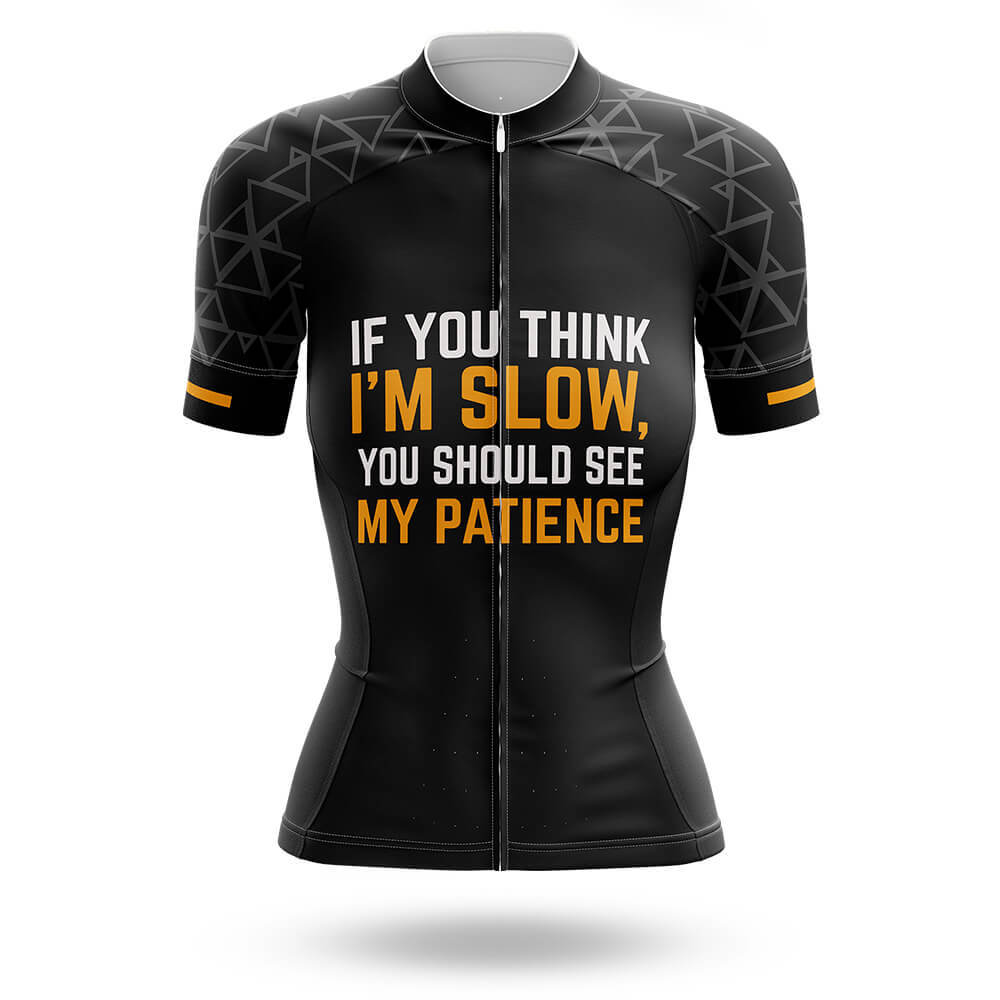 I'm slow - Women's Cycling Kit-Jersey Only-Global Cycling Gear