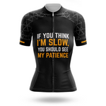 I'm slow - Women's Cycling Kit-Jersey Only-Global Cycling Gear