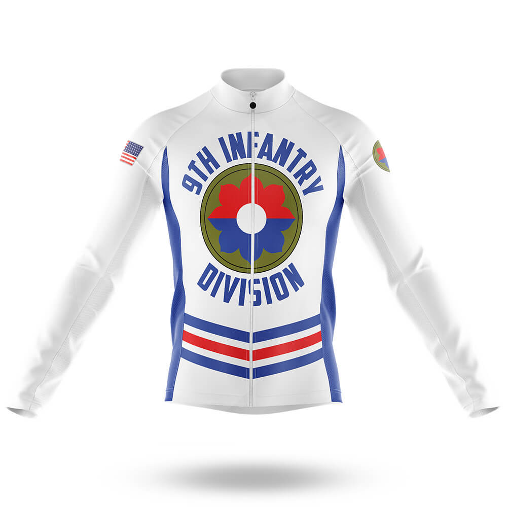 9th Infantry Division - Men's Cycling Kit-Long Sleeve Jersey-Global Cycling Gear