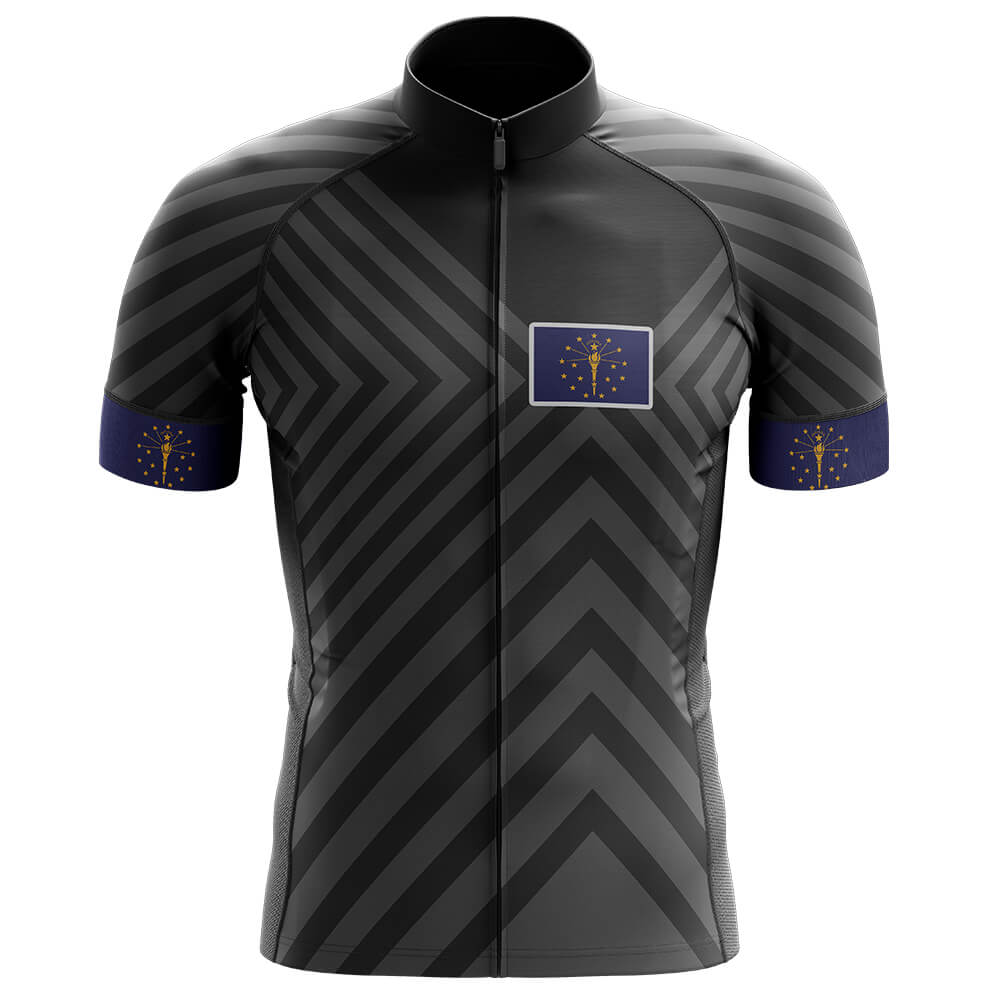 Indiana V13 - Black - Men's Cycling Kit-Jersey Only-Global Cycling Gear