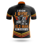 I Ride Like An Old Man V2 - Men's Cycling Kit-Jersey Only-Global Cycling Gear