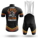 I Ride Like An Old Man V2 - Men's Cycling Kit-Full Set-Global Cycling Gear