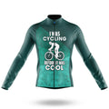 Cycling Before It Was Cool - Men's Cycling Kit-Long Sleeve Jersey-Global Cycling Gear