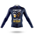 Make Day Go Right - Men's Cycling Kit-Long Sleeve Jersey-Global Cycling Gear