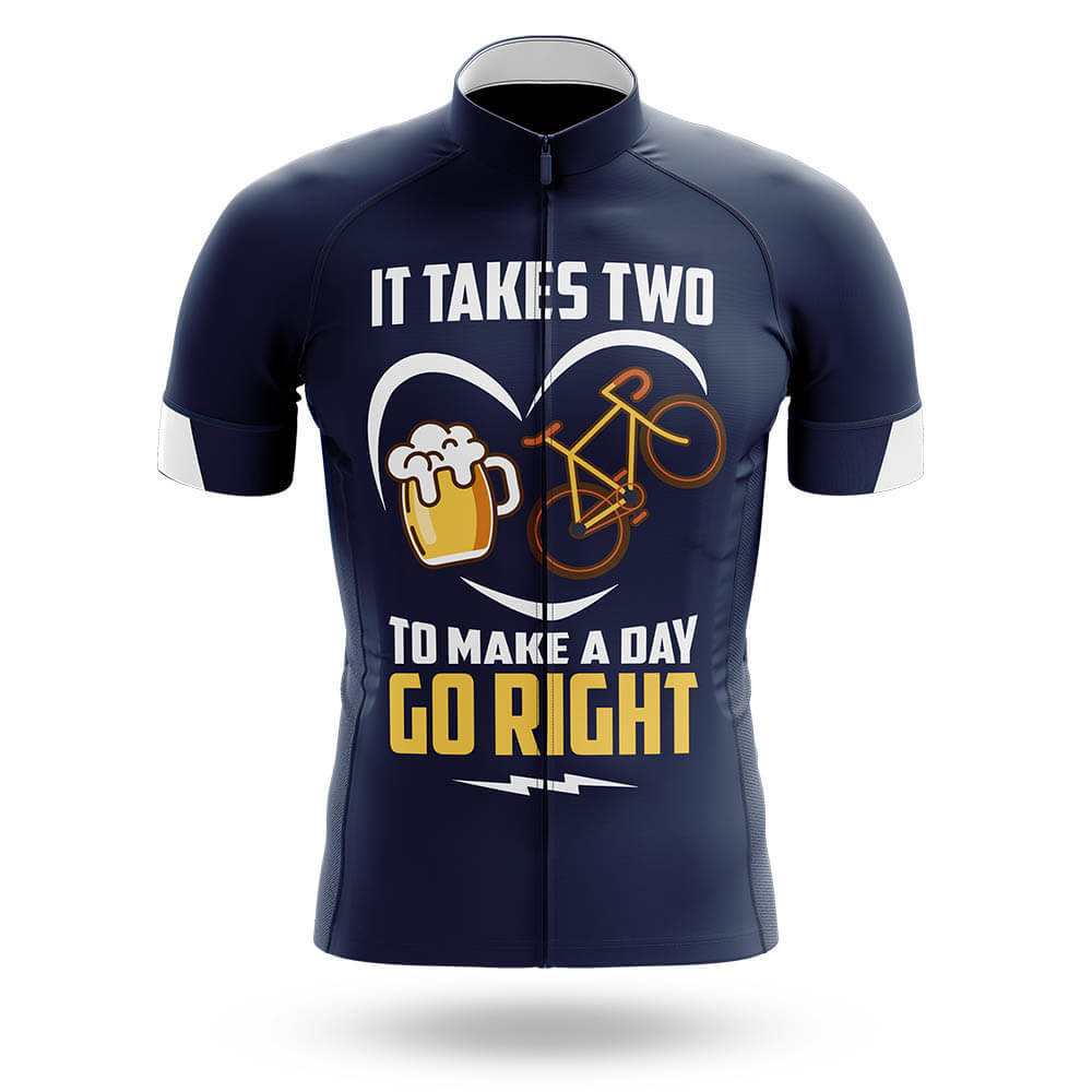 Make Day Go Right - Men's Cycling Kit-Jersey Only-Global Cycling Gear
