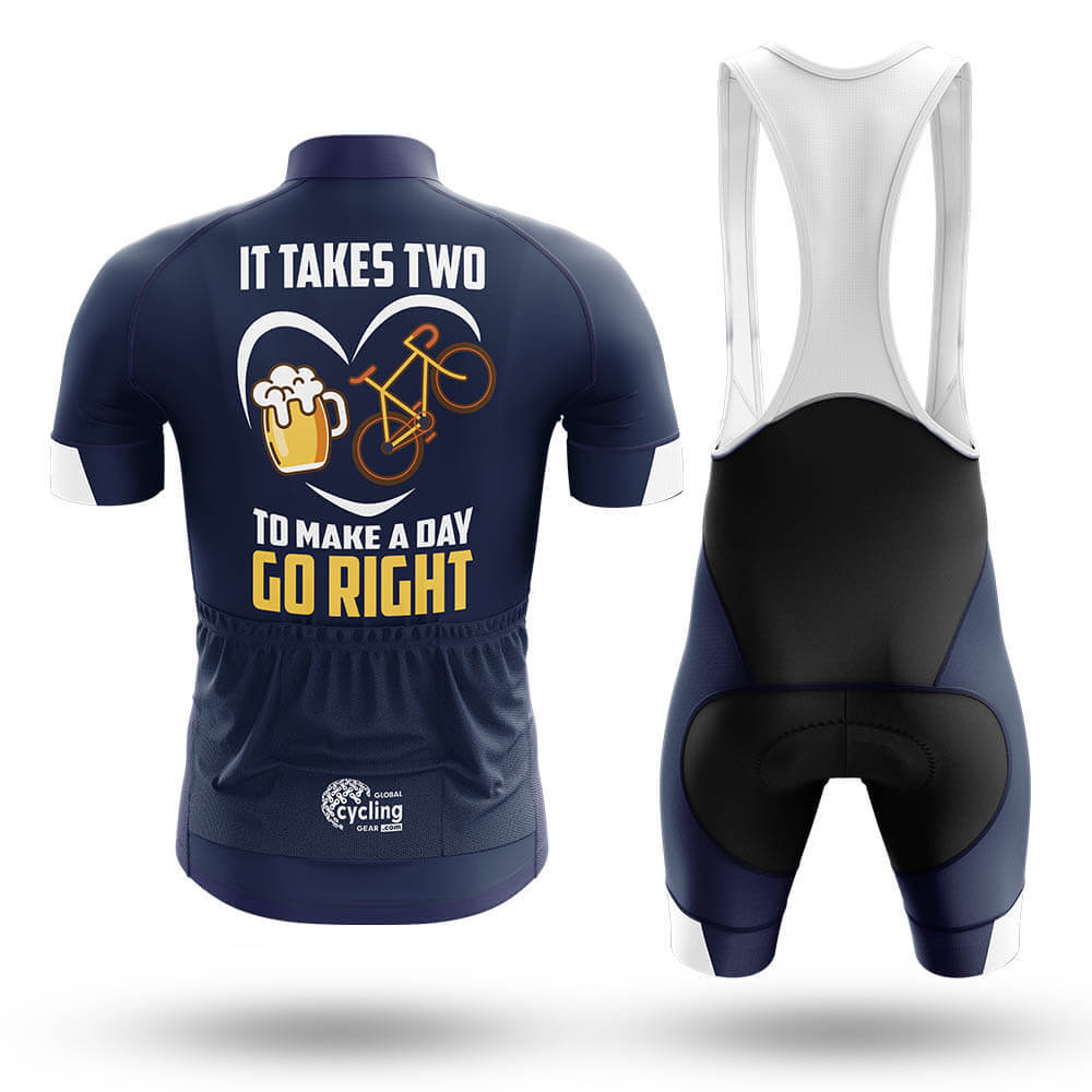 Make Day Go Right - Men's Cycling Kit-Full Set-Global Cycling Gear