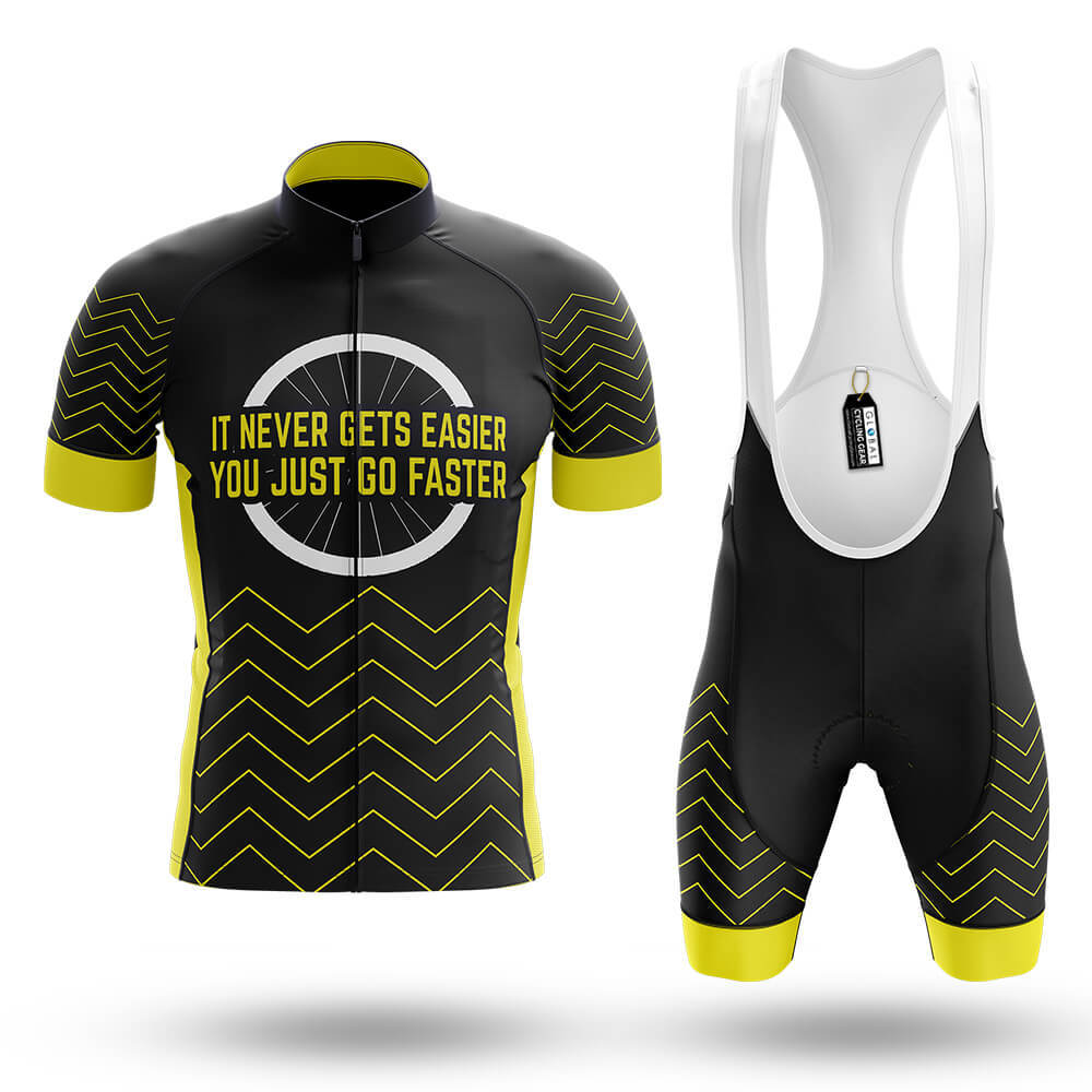 It Never Gets Easier - Men's Cycling Kit-Full Set-Global Cycling Gear