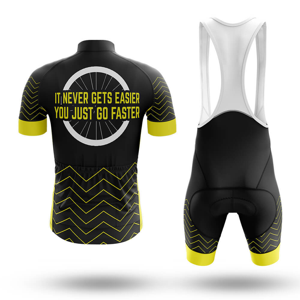 It Never Gets Easier - Men's Cycling Kit-Full Set-Global Cycling Gear