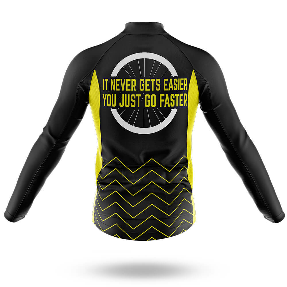 It Never Gets Easier - Men's Cycling Kit-Full Set-Global Cycling Gear