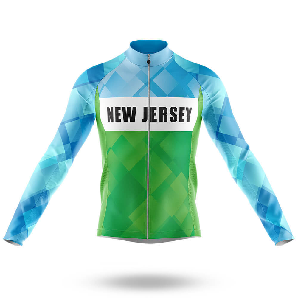 New Jersey S3 - Men's Cycling Kit-Long Sleeve Jersey-Global Cycling Gear