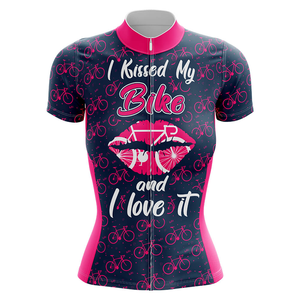 I Kissed My Bike - Cycling Kit-Jersey Only-Global Cycling Gear
