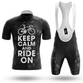 Keep Calm - Men's Cycling Kit-Full Set-Global Cycling Gear