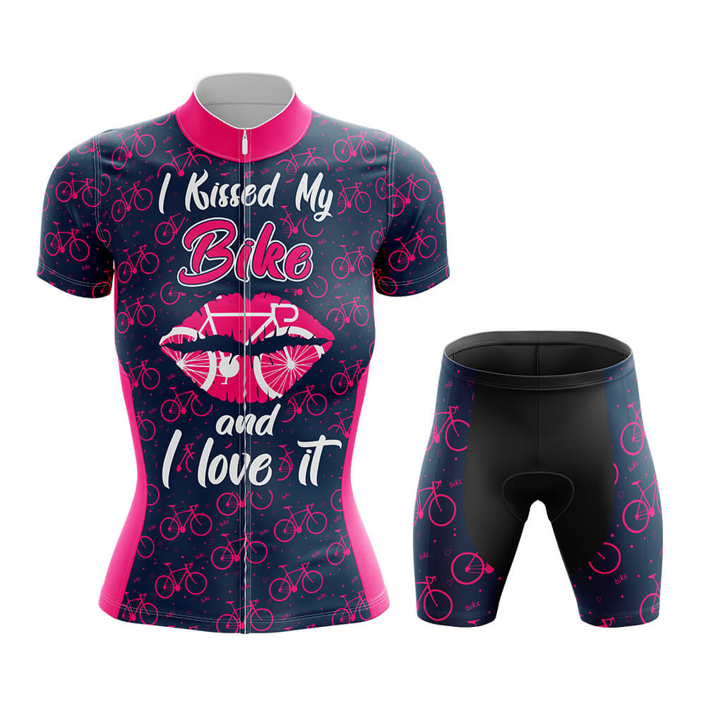 I Kissed My Bike - Cycling Kit-Full Set-Global Cycling Gear