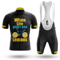 When Life Gives You Lemons - Men's Cycling Kit-Full Set-Global Cycling Gear