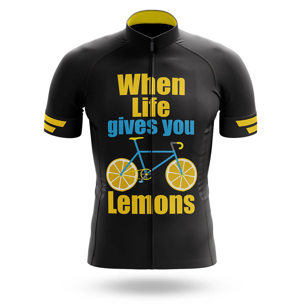 When Life Gives You Lemons - Men's Cycling Kit-Jersey Only-Global Cycling Gear