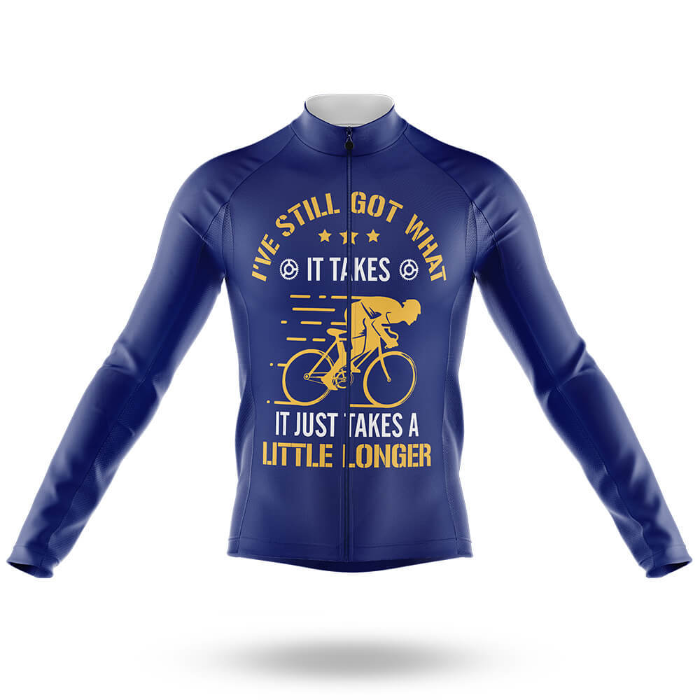 Little Longer - Men's Cycling Kit-Long Sleeve Jersey-Global Cycling Gear