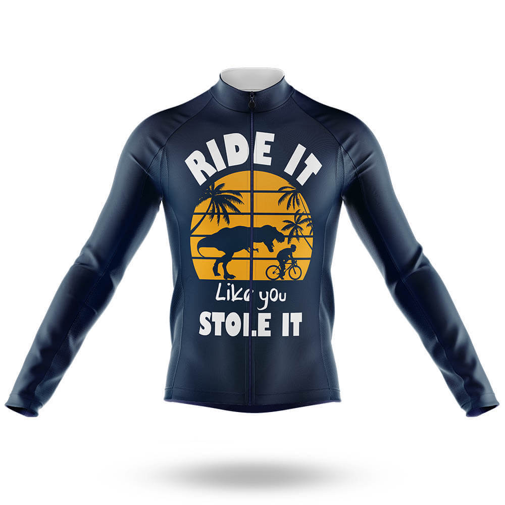 Like Stole It - Men's Cycling Kit-Long Sleeve Jersey-Global Cycling Gear