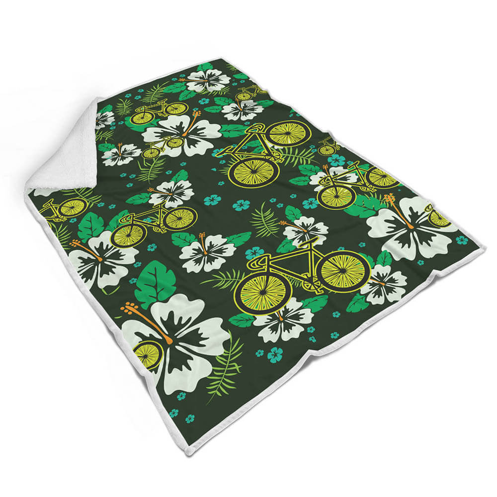 Hawaiian Style V2 - Blanket-Small (30"x40")-Global Cycling Gear