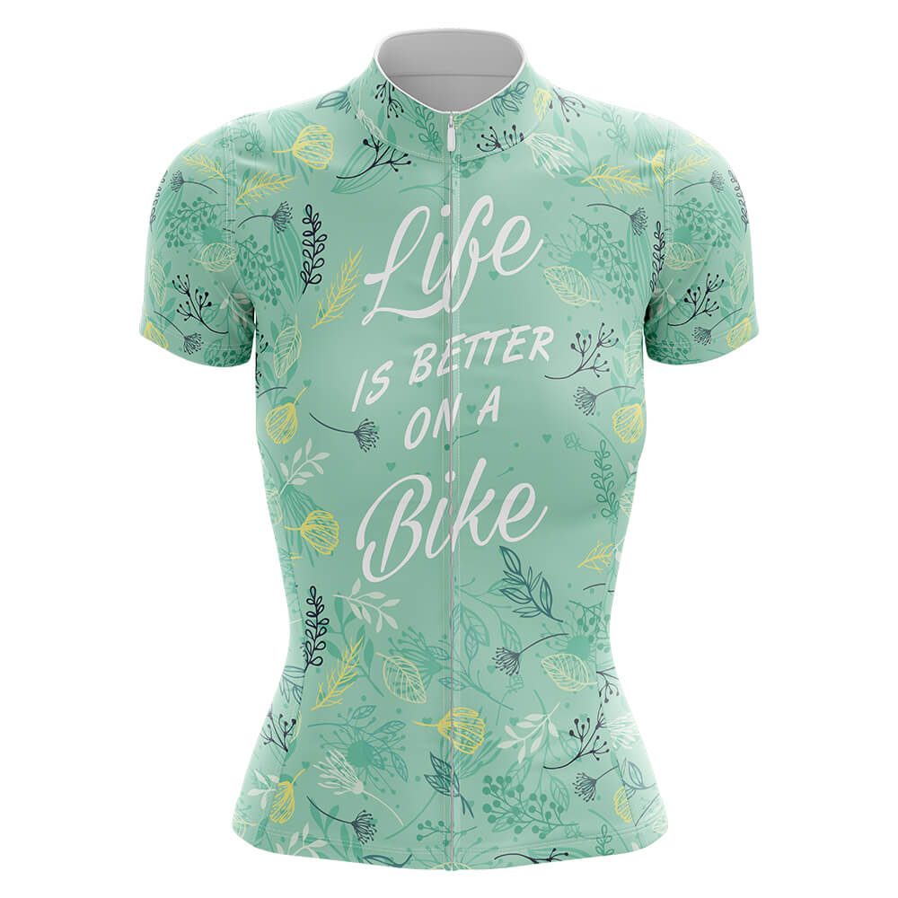 Life Is Better On A Bike - Cycling Kit-Jersey Only-Global Cycling Gear