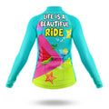 Life Is A Beautiful Ride - Women - Cycling Kit-Full Set-Global Cycling Gear