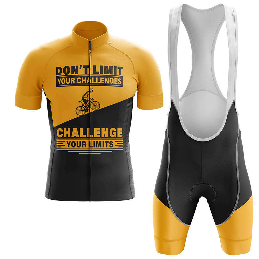 Don't Limit Your Challenges - Men's Cycling Kit-Full Set-Global Cycling Gear
