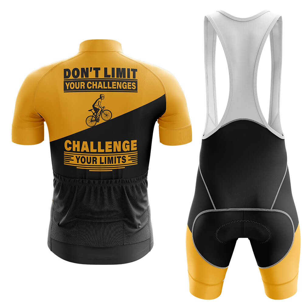 Don't Limit Your Challenges - Men's Cycling Kit-Full Set-Global Cycling Gear
