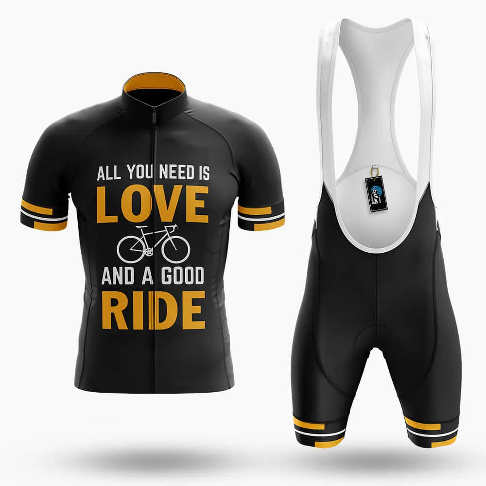 All You Need Is Love - Men's Cycling Kit-Full Set-Global Cycling Gear