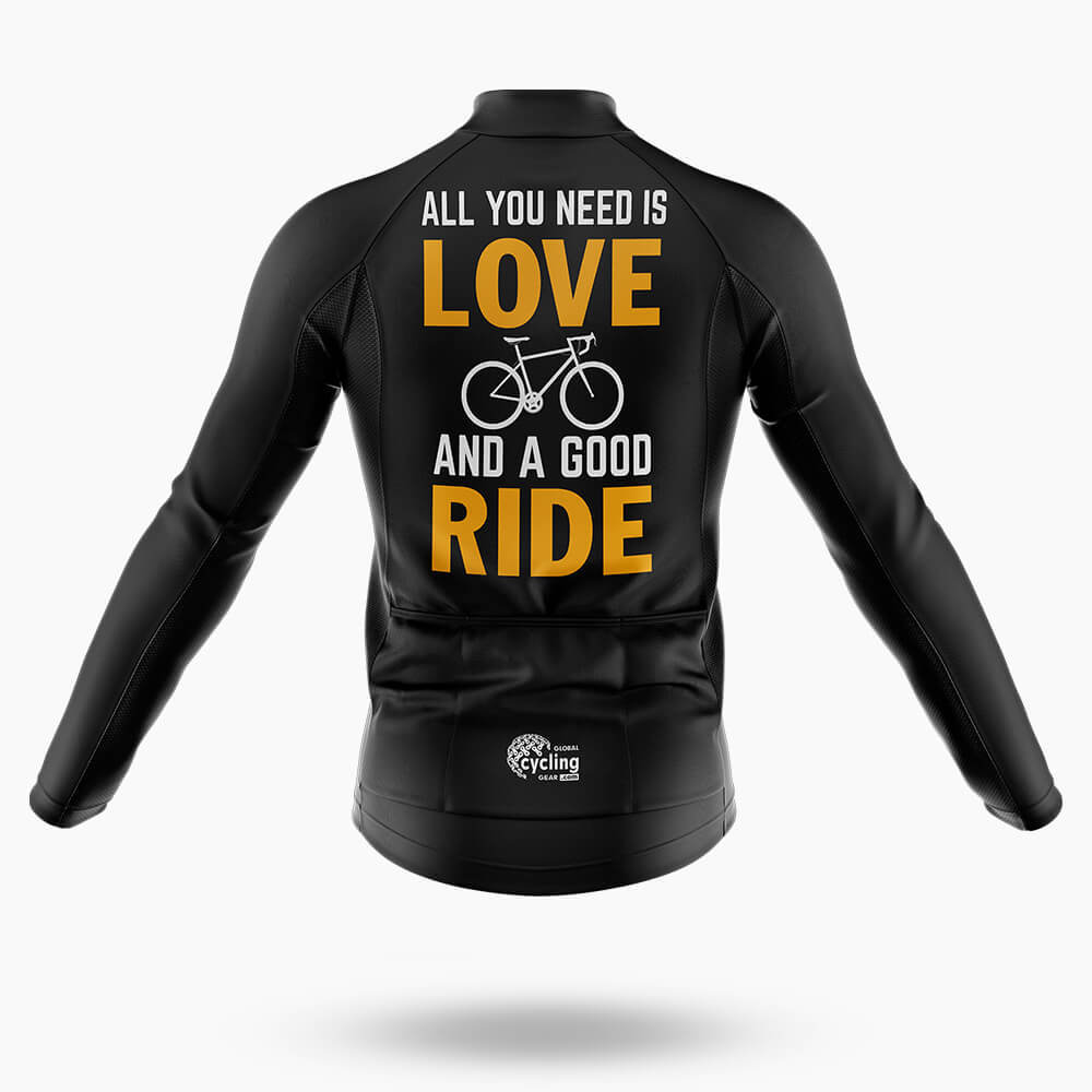 All You Need Is Love - Men's Cycling Kit-Full Set-Global Cycling Gear
