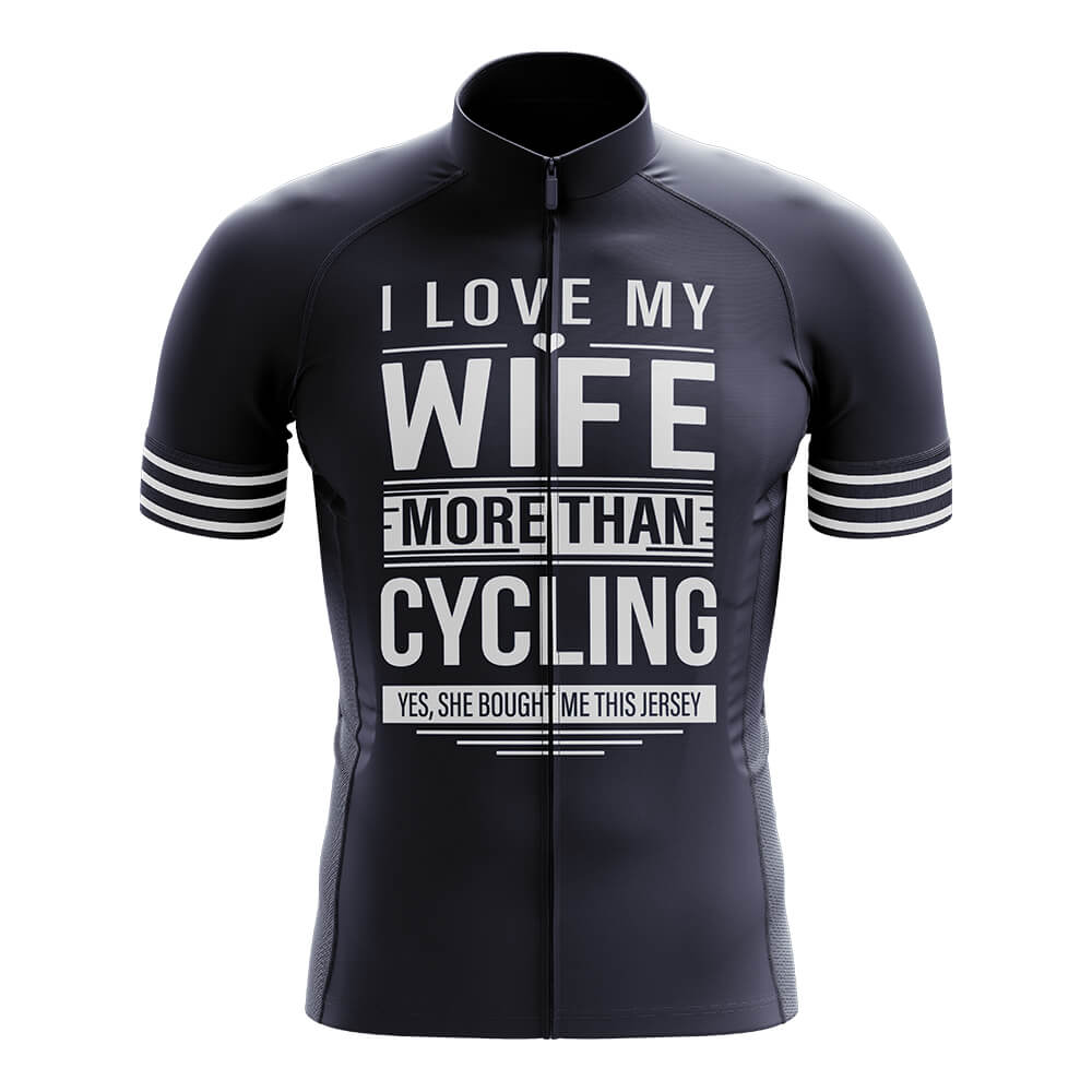 I Love My Wife V5 - Men's Cycling Kit-Jersey Only-Global Cycling Gear