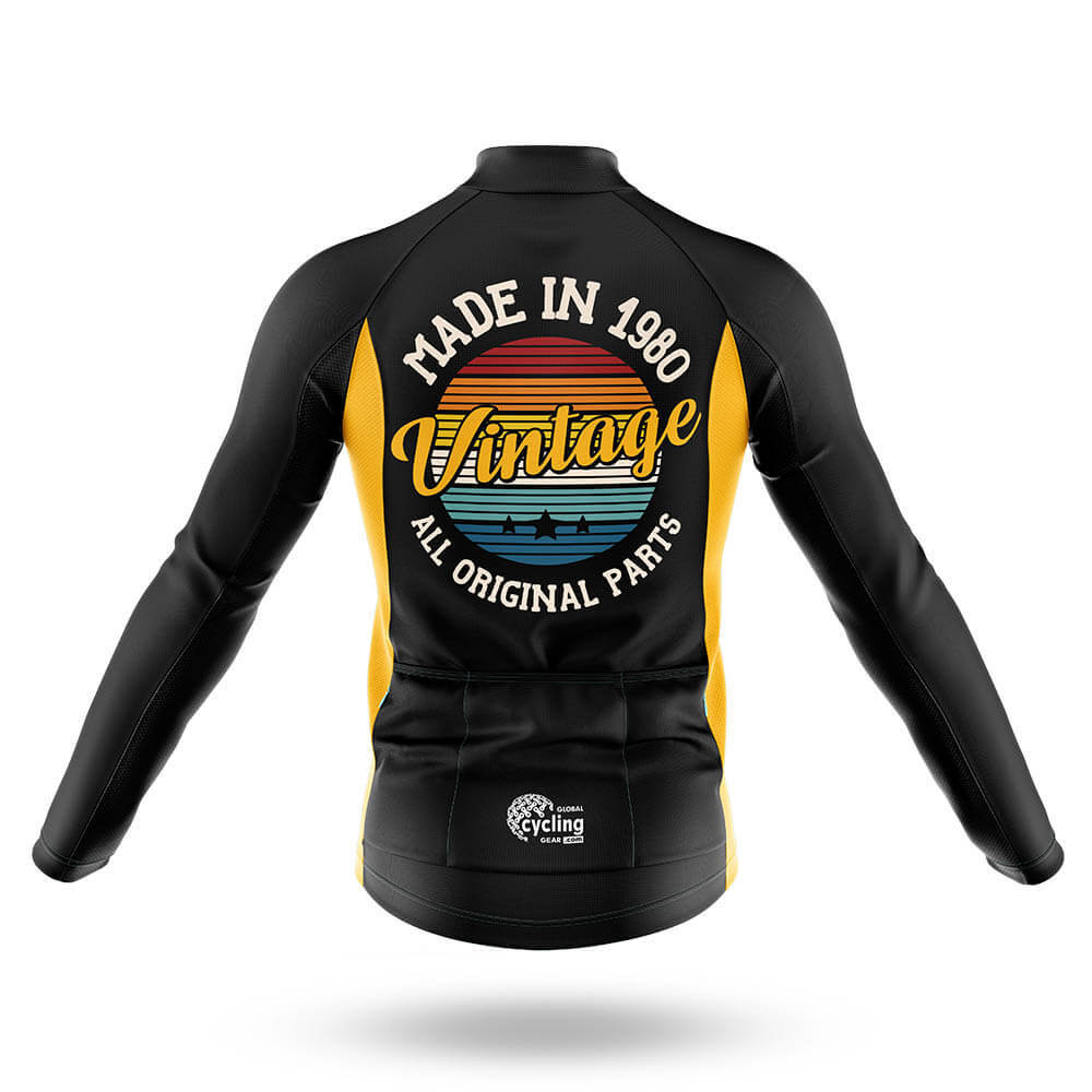 Retro Custom Year Vintage - Men's Cycling Kit-Full Set-Global Cycling Gear