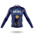 Make America Great Again - Men's Cycling Kit-Long Sleeve Jersey-Global Cycling Gear