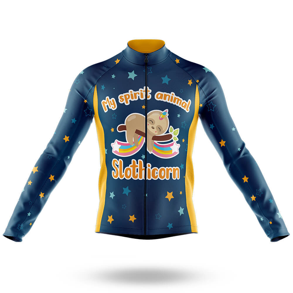 My Spirit Animal - Men's Cycling Kit-Long Sleeve Jersey-Global Cycling Gear