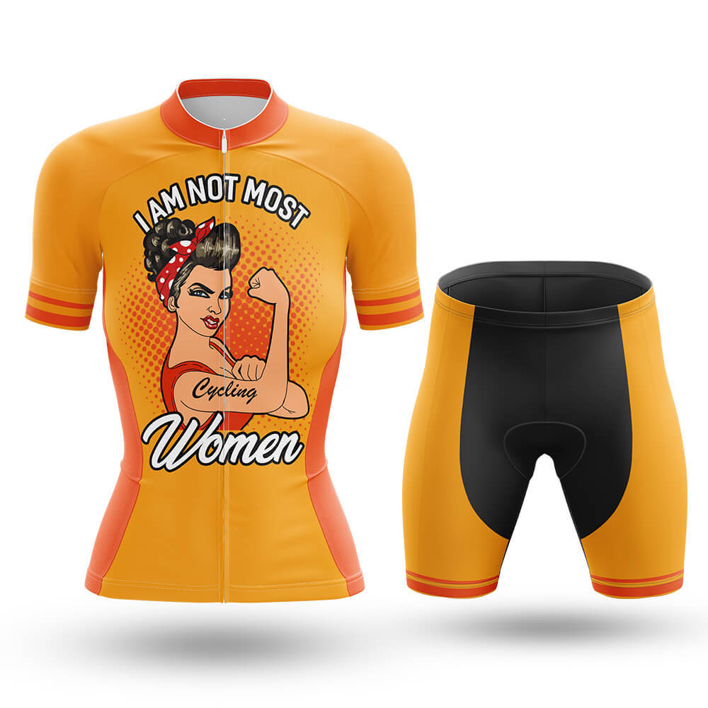 I Am Not Most Women - Cycling Kit-Full Set-Global Cycling Gear