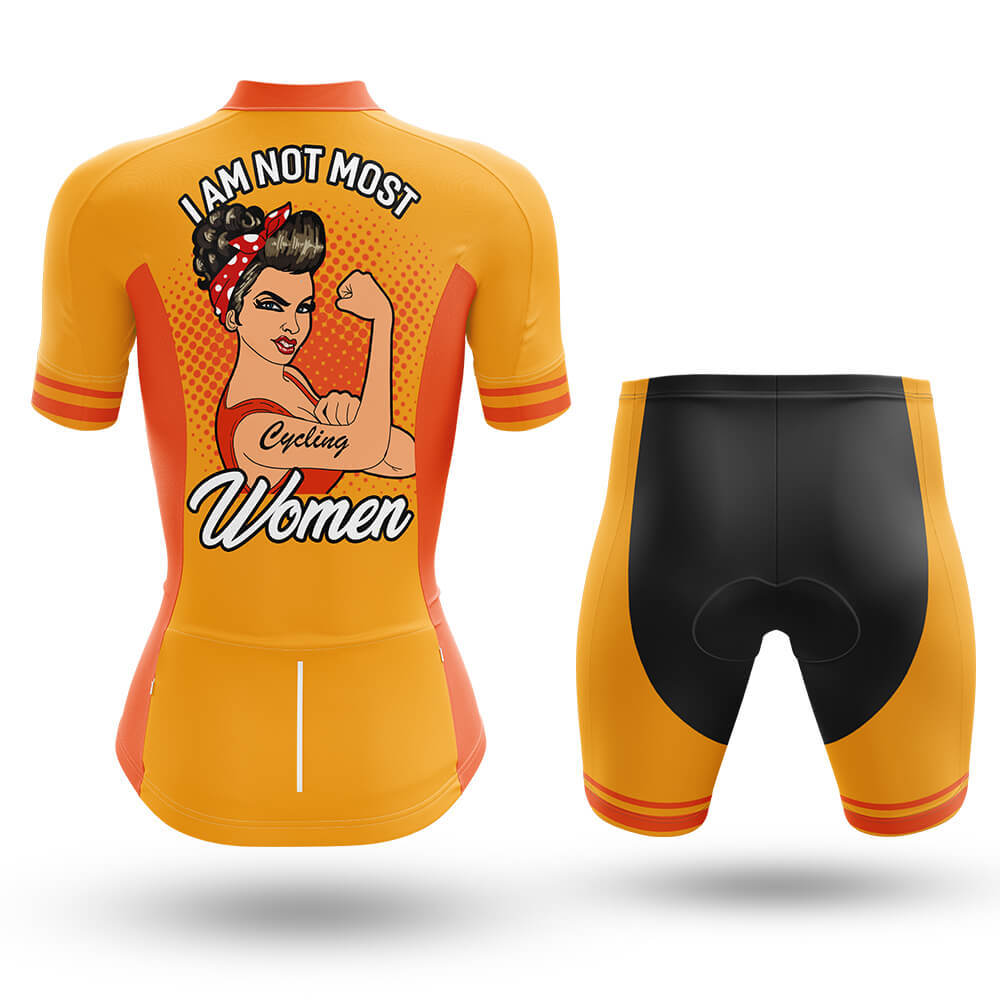 I Am Not Most Women - Cycling Kit-Full Set-Global Cycling Gear