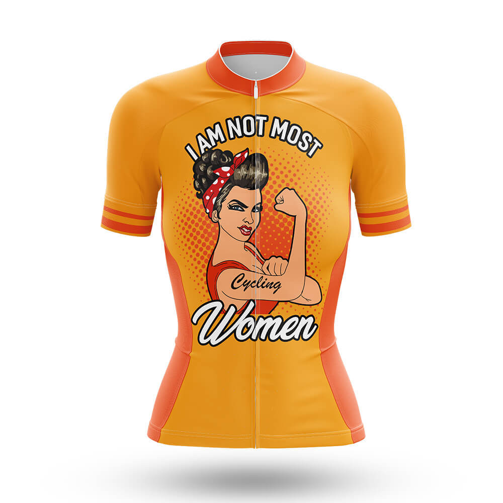 I Am Not Most Women - Cycling Kit-Jersey Only-Global Cycling Gear
