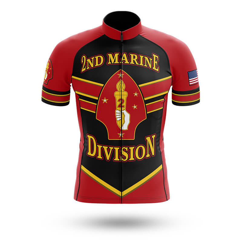 2nd Marine Division - Men's Cycling Kit-Jersey Only-Global Cycling Gear
