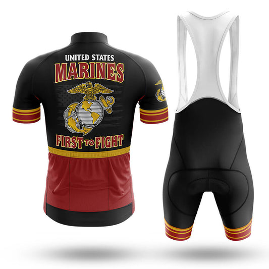U.S Marine Corps V4 - Men's Cycling Kit-Full Set-Global Cycling Gear