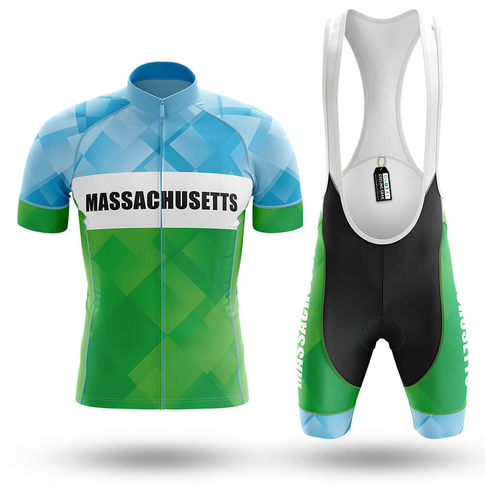 Massachusetts S3 - Men's Cycling Kit-Full Set-Global Cycling Gear