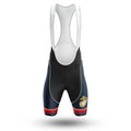 U.S. Marine Veteran - Men's Cycling Kit-Bibs Only-Global Cycling Gear