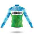 Massachusetts S3 - Men's Cycling Kit-Long Sleeve Jersey-Global Cycling Gear