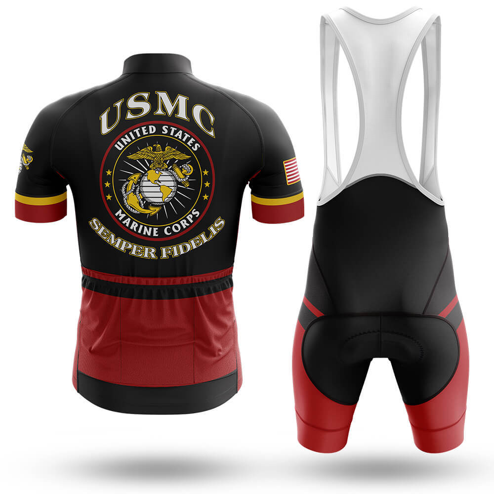 U.S Marine Corps V3 - Men's Cycling Kit-Full Set-Global Cycling Gear