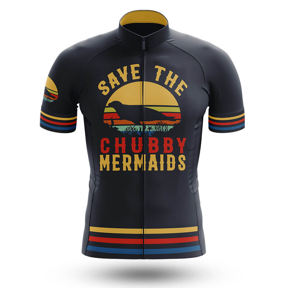 The Chubby Mermaids - Men's Cycling Kit-Jersey Only-Global Cycling Gear