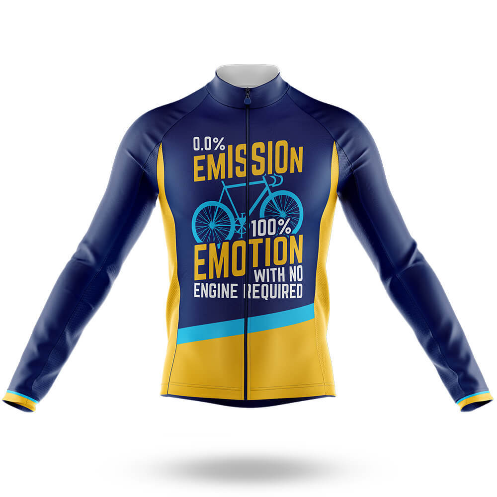 No Engine Required - Men's Cycling Kit-Long Sleeve Jersey-Global Cycling Gear