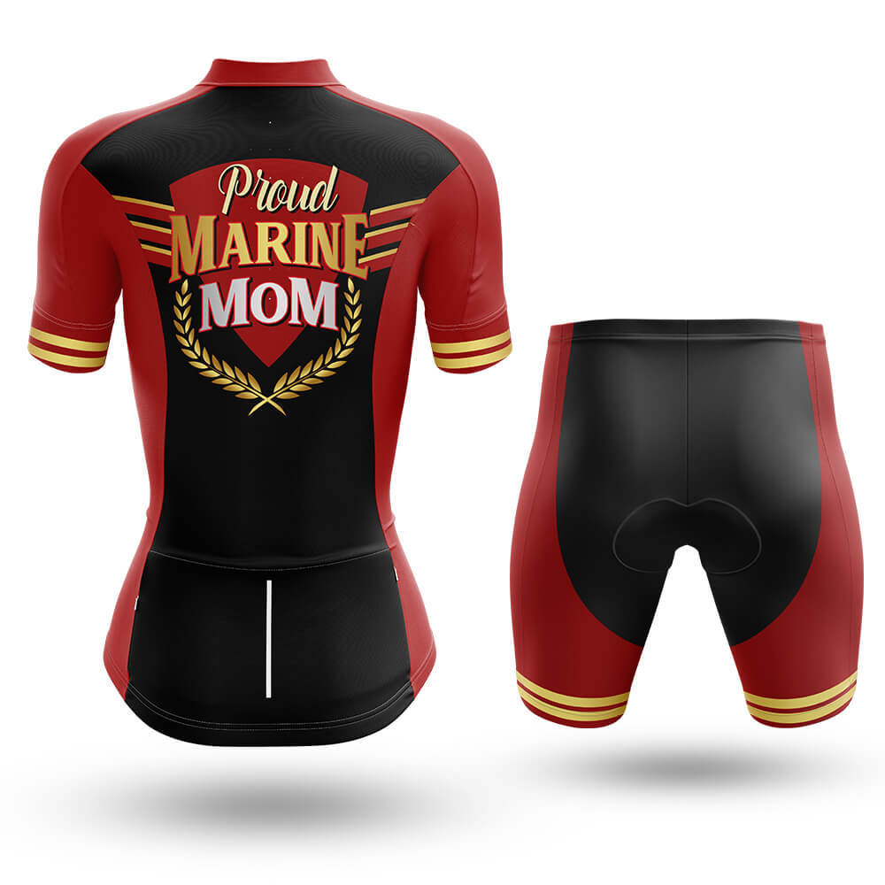 Proud Marine Mom - Cycling Kit-Full Set-Global Cycling Gear