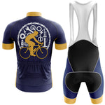 Dad Men's Cycling Kit V2 - Sale Ending Soon-Jersey + Bibs-Global Cycling Gear