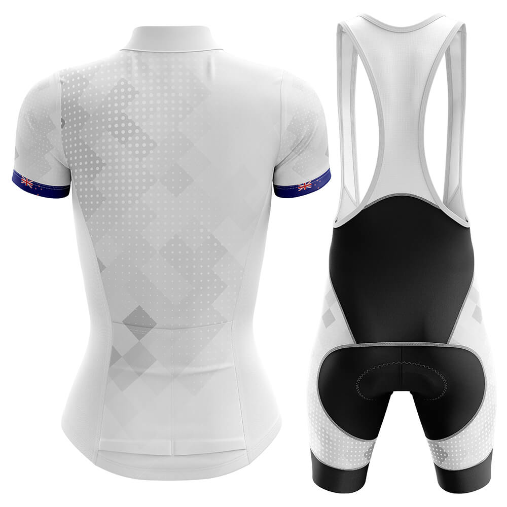 New Zealand - Women - Cycling Kit-Jersey + Bib shorts-Global Cycling Gear