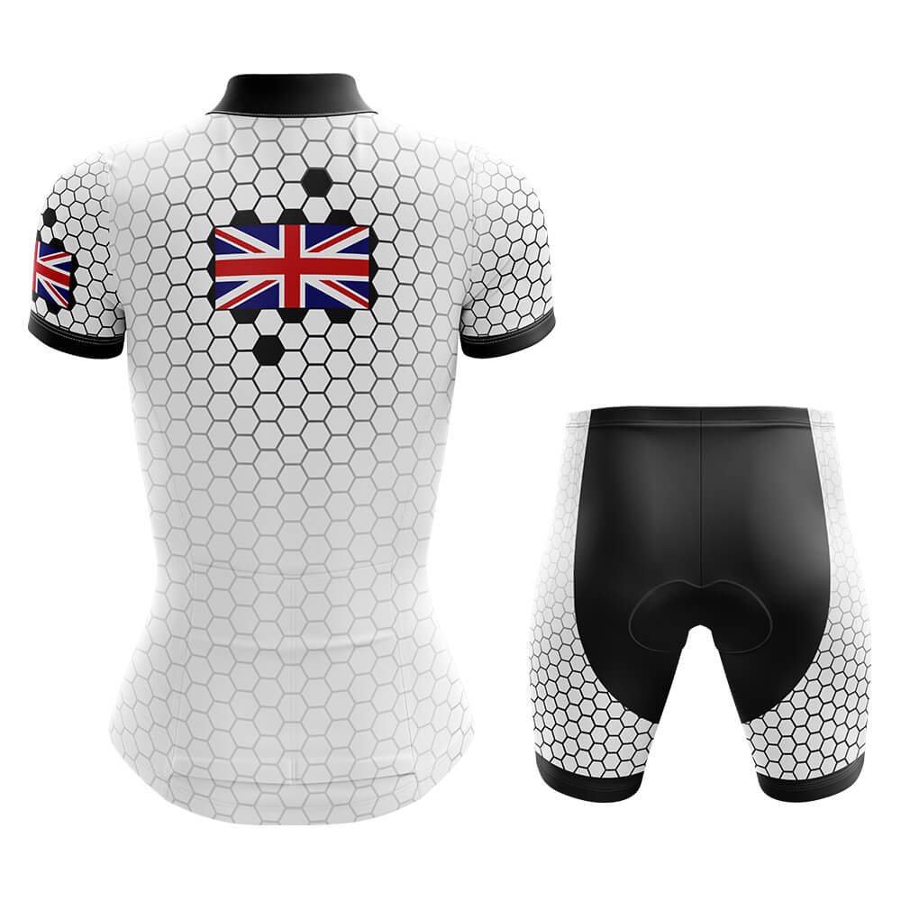 United Kingdom - Women V5 - Cycling Kit-Full Set-Global Cycling Gear