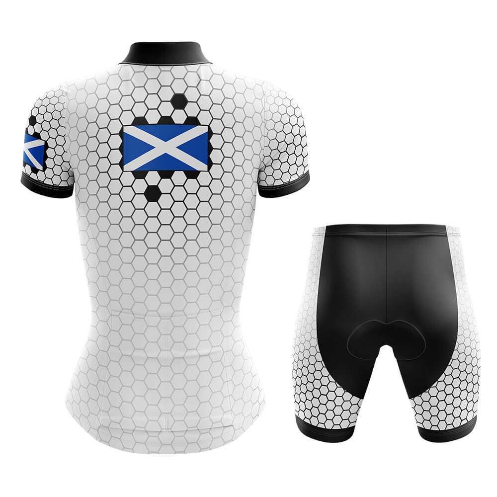 Scotland - Women V5 - Cycling Kit-Full Set-Global Cycling Gear