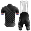 Netherlands V13 - Black - Men's Cycling Kit-Full Set-Global Cycling Gear